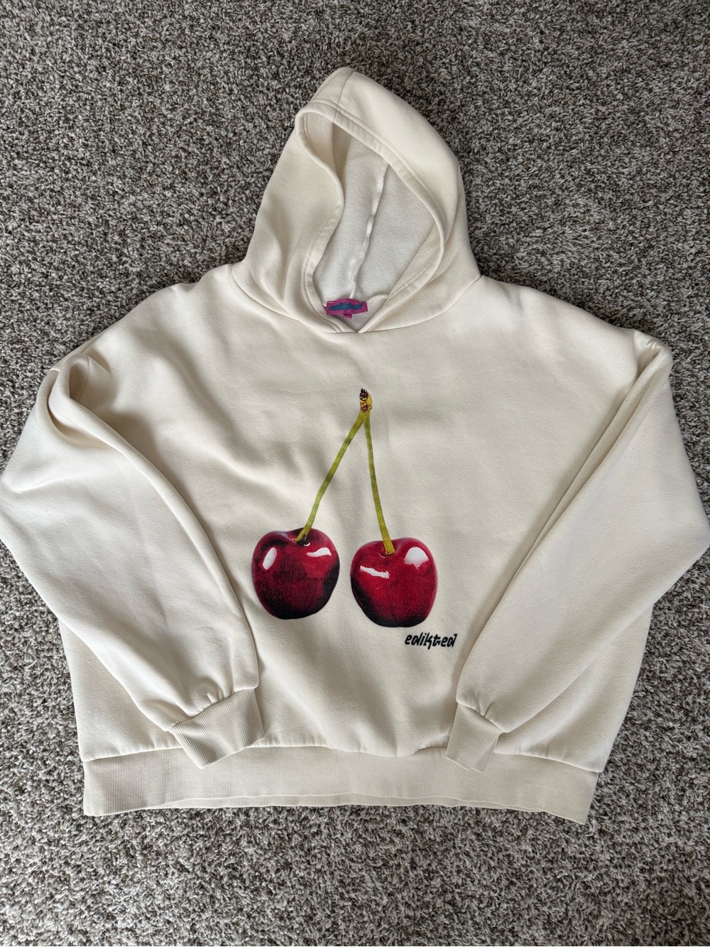 Edikted Cherry Hoodie